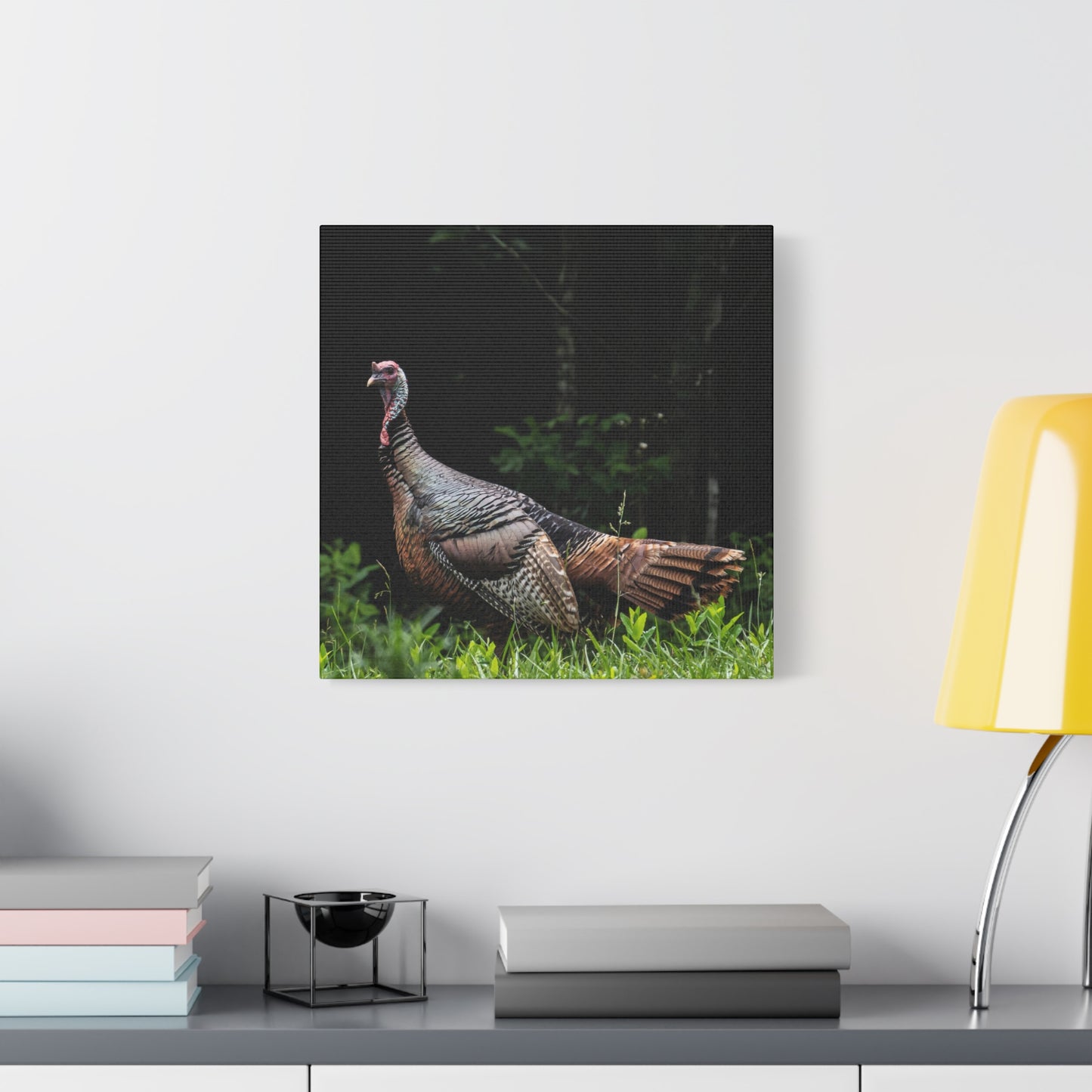 Wild Turkey in the Ozarks Canvas Wall Art
