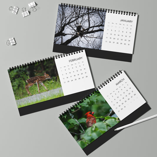 2026 Wildlife & Nature Desk Calendar