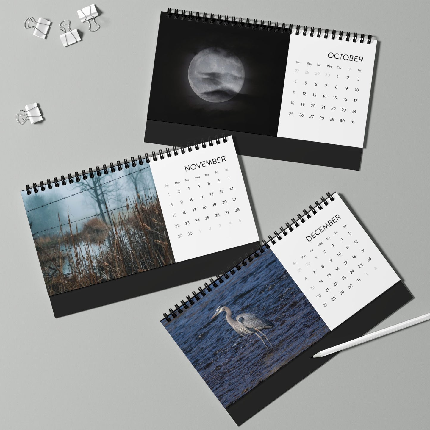 2026 Wildlife & Nature Desk Calendar